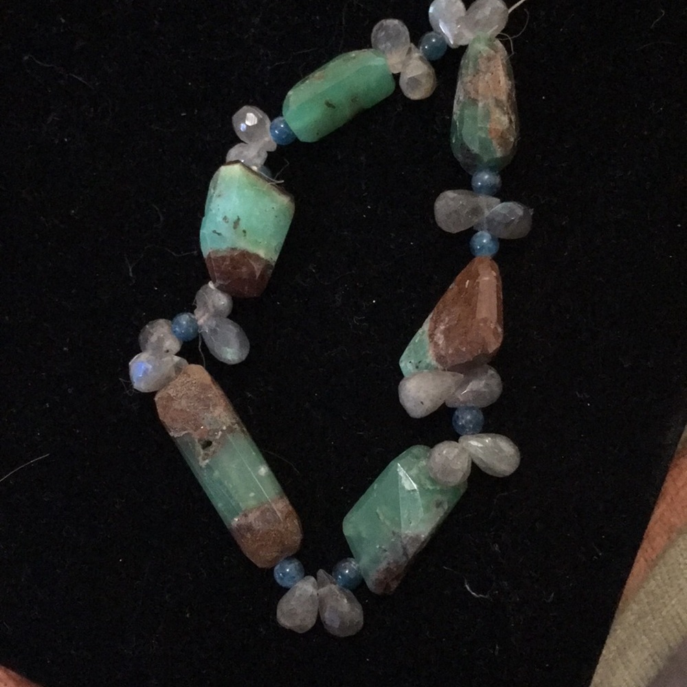 Semi precious stone bracelet